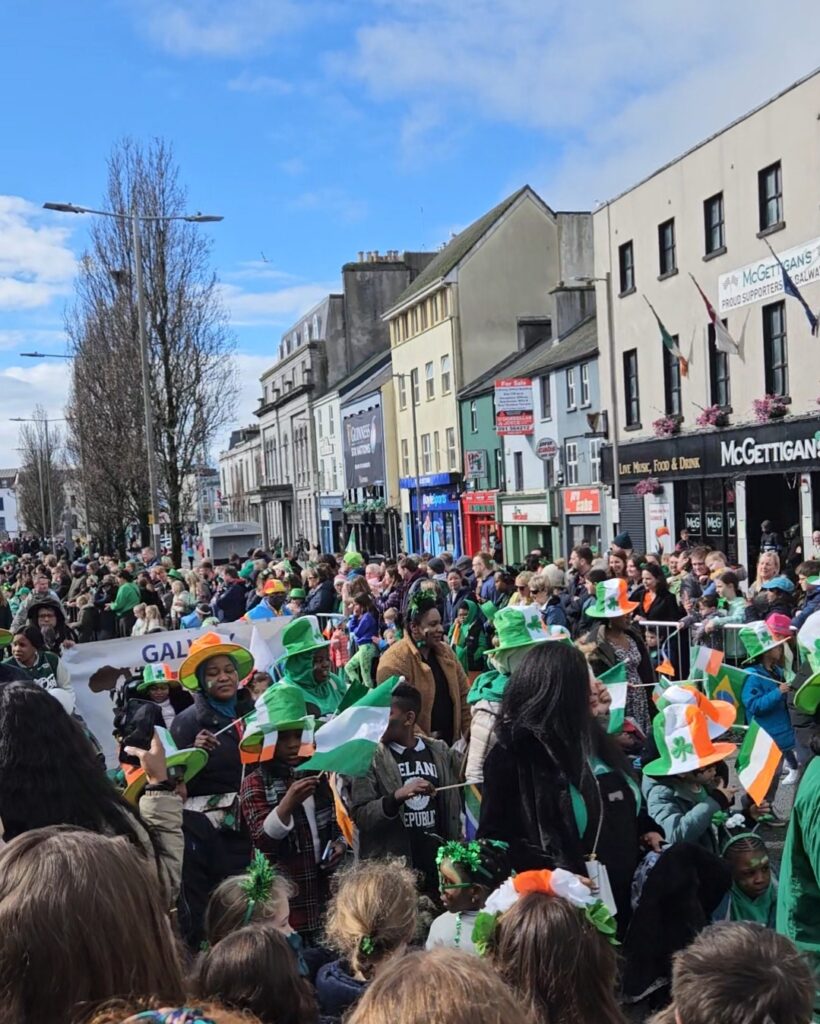 St. Patrick's Day parade in Galway