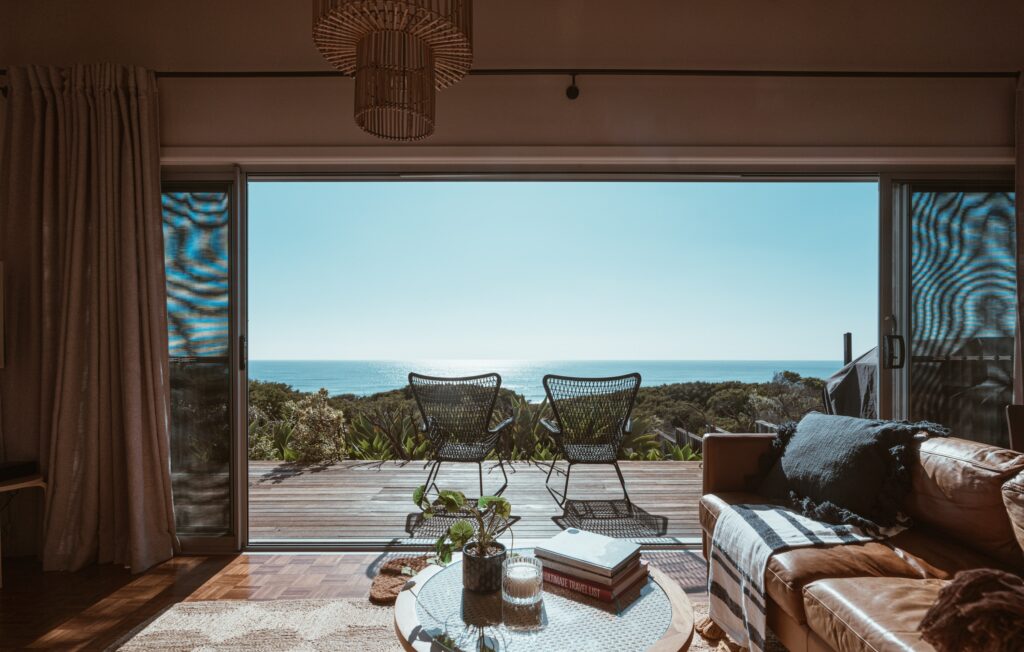 Living room with a view