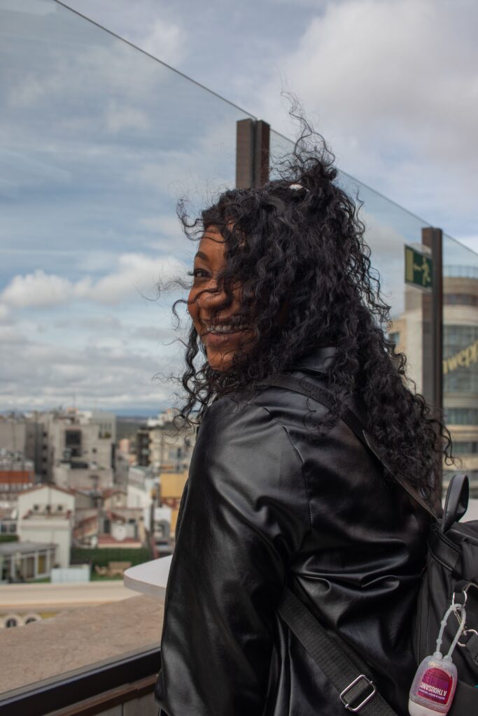 Madrid solo travel with rooftop views across the city
