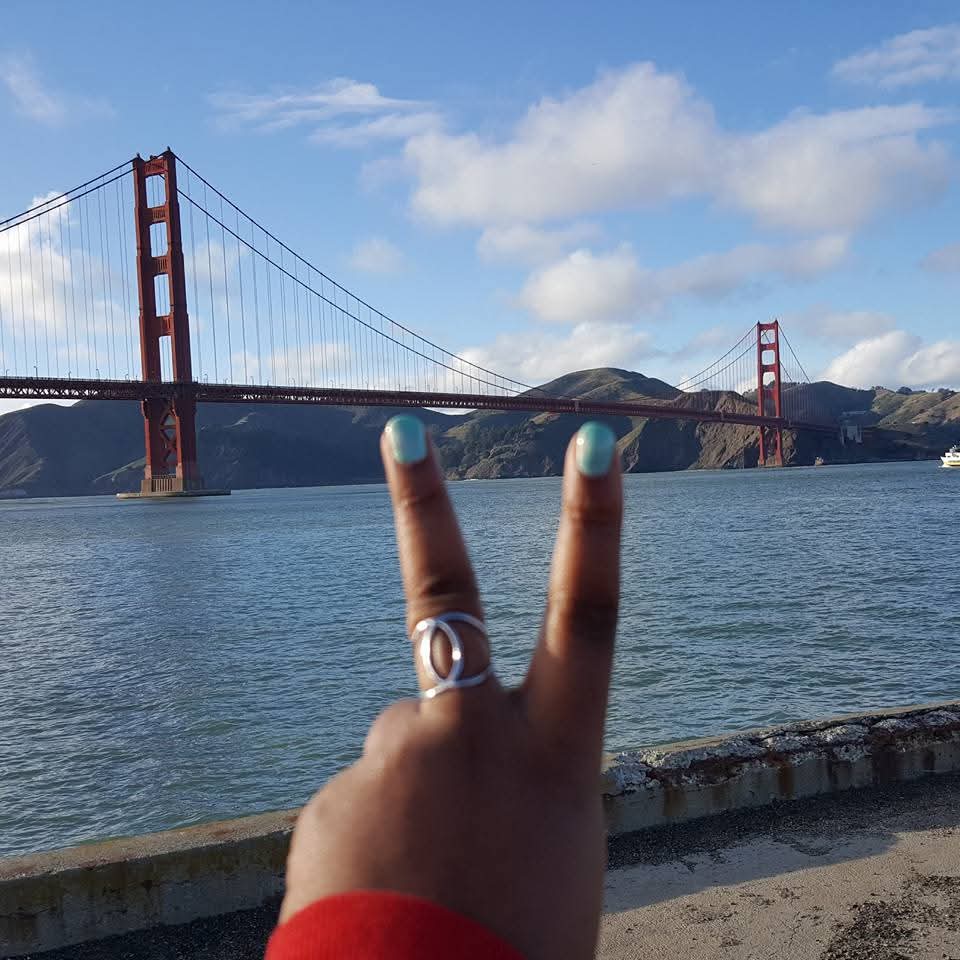 Golden Gate Bridge in San Francisco during a California trip