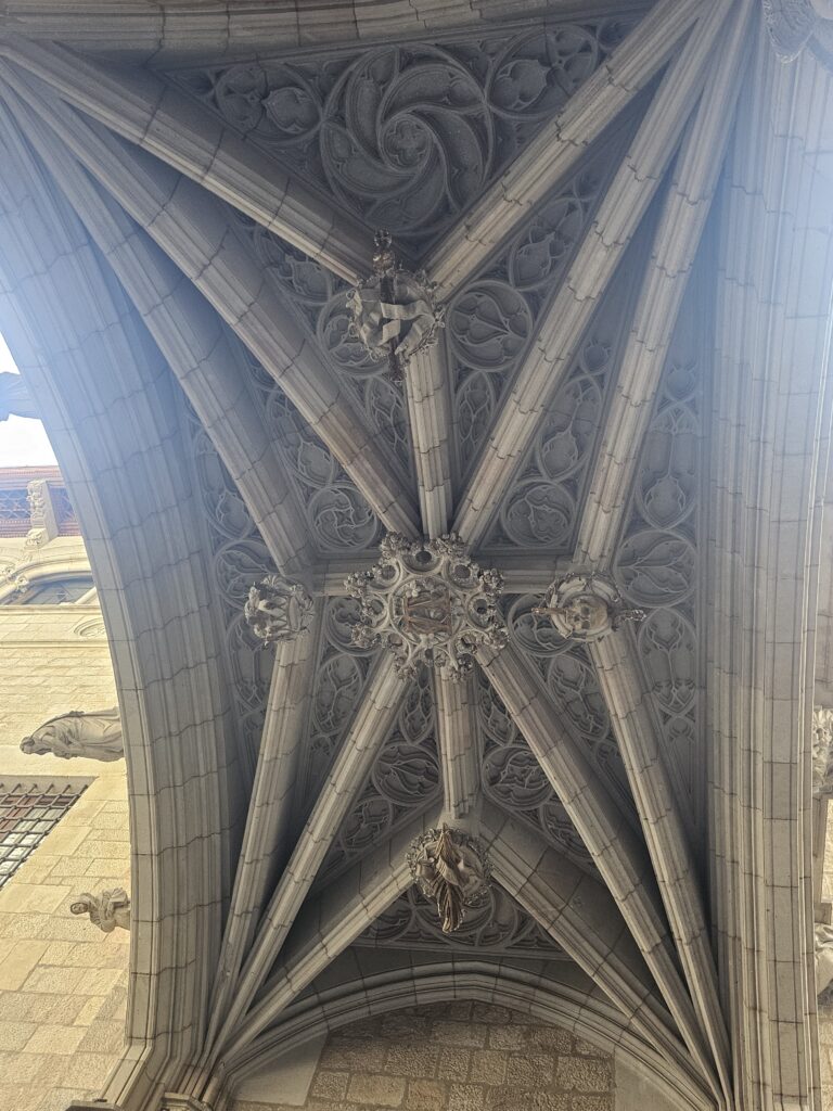 Pont del Bisbe in Barcelona's Gothic Quarter