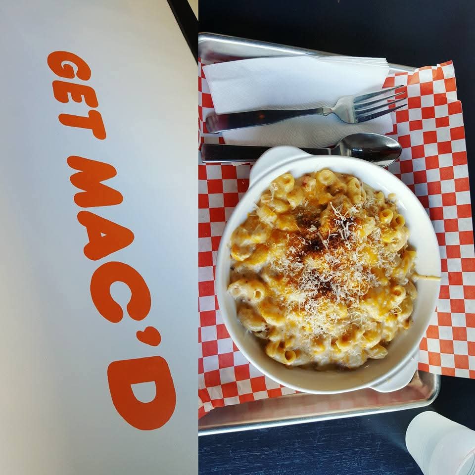 Macaroni and cheese from the former MAC'D restaurant in San Francisco