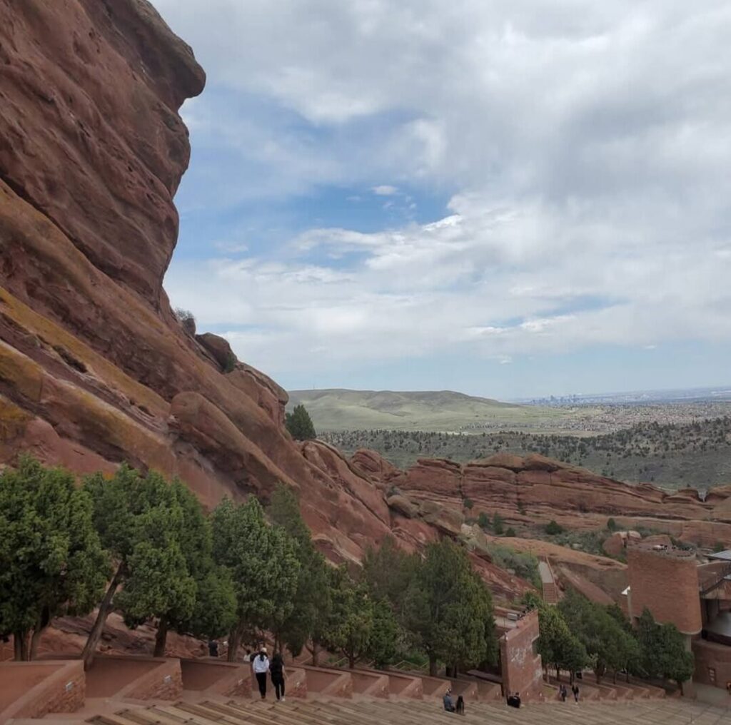 Red Rocks Amphitheater in Colorado