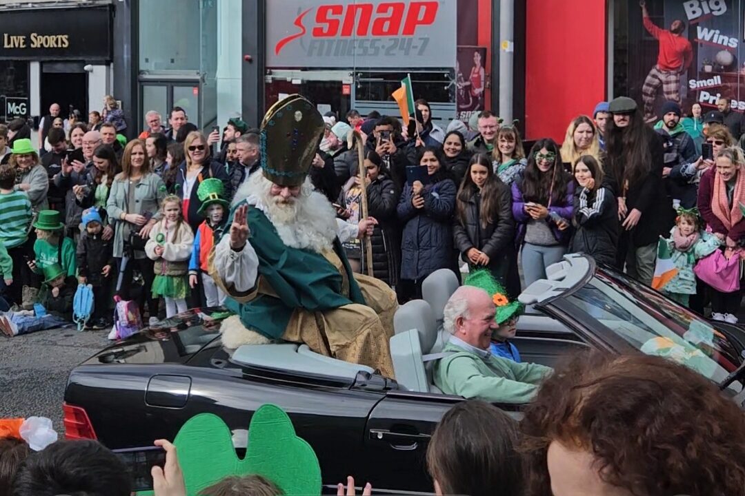St. Patrick’s Day parade in Galway, Ireland