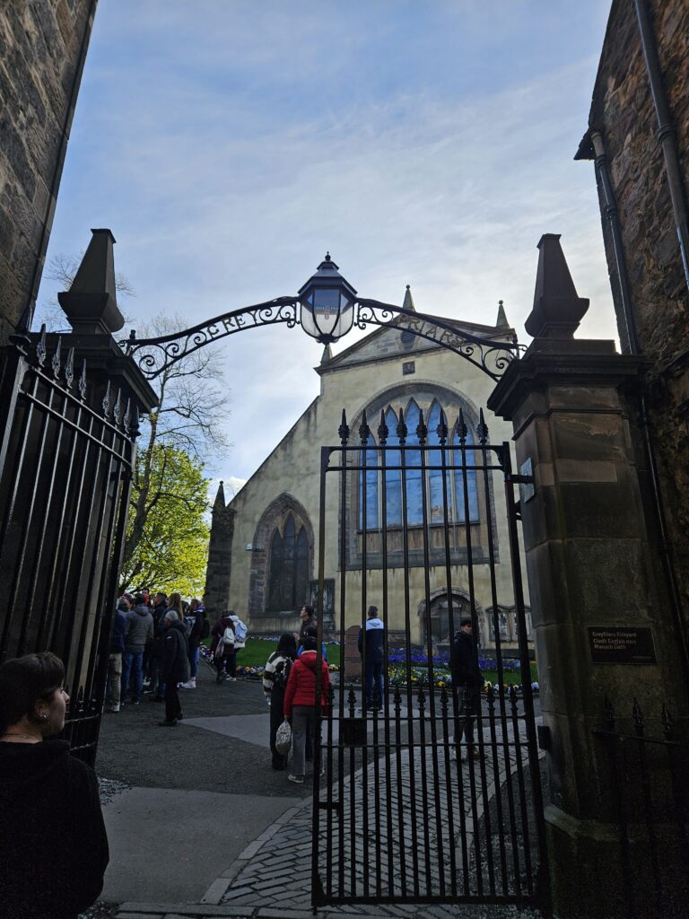 Greyfriar's Kirkyard cemetery in Edinburgh, Scotland